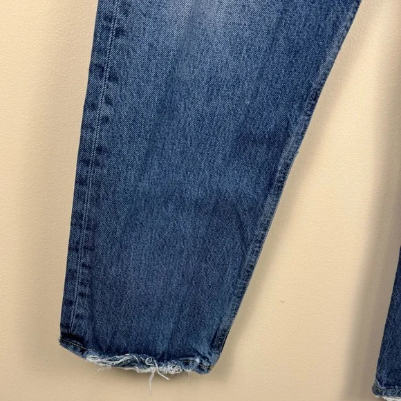 Agolde 90’s Distressed Mid-Rise Straight